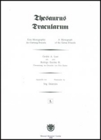 Thesaurus Dracularum - Volume 1