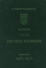 Sander's List of Orchid Hybrids - 5 Year Addendum 1961 - 1970    (OB50235)