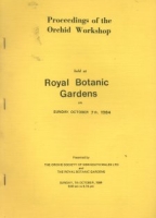 Proceedings of the Orchid Workshop - Sunday October 7, 1984  -  OB50332