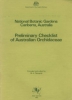 Preliminary Checklist of Australian Orchidaceae (1st ed.)